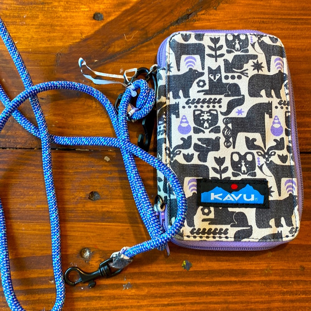 Kabul wallet with strap like new